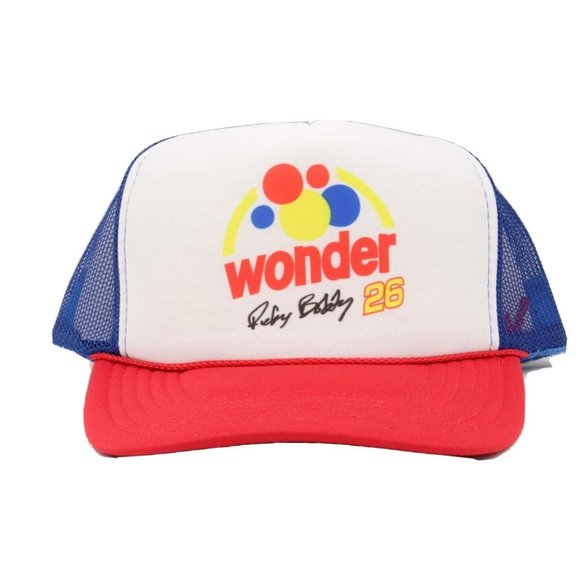Wonder Bread Hat Vintage Ricky Bobby Wonder Trucker Hat Snap Back Adjust… - Picture 2 of 5